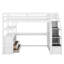 Lit mezzanine simple avec bureau et tablettes-1499608167