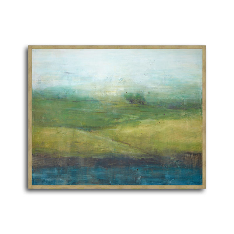 Graceland Painting, Morro Blonde Framed
