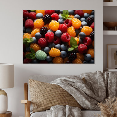 Colorful Pop Art Candy and Fruit  Food  Beverage Metal Wall Art