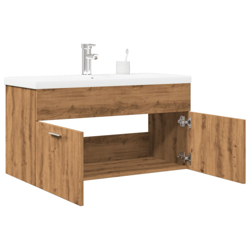 81-2 Under Sink Cabinet, Artisan oak