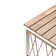 Cannes Rectangular Acacia Outdoor Coffee Table