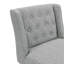 Upholstered Counter Stool with Solid Wood Frame-1270422319