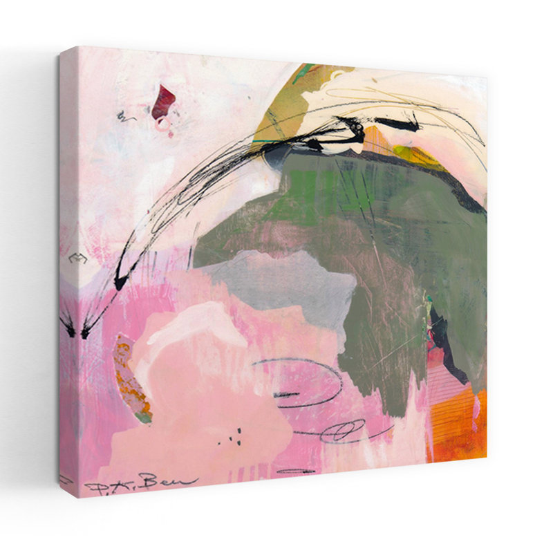 Sylvan Zephyr n ° 3, art contemporain abstrait, H 36 po x l 36 po