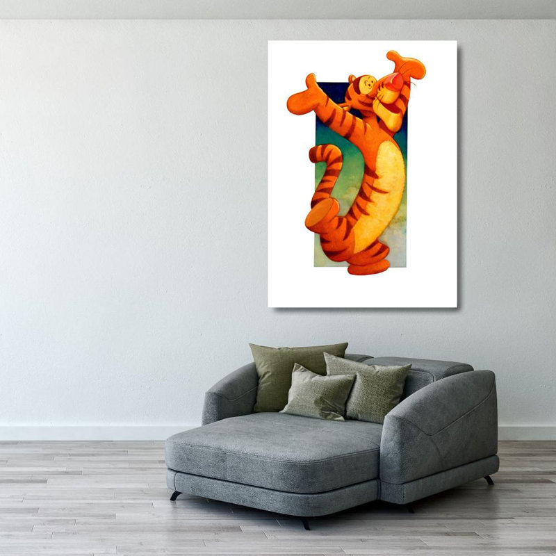 Tigger, 40" H x 28" W