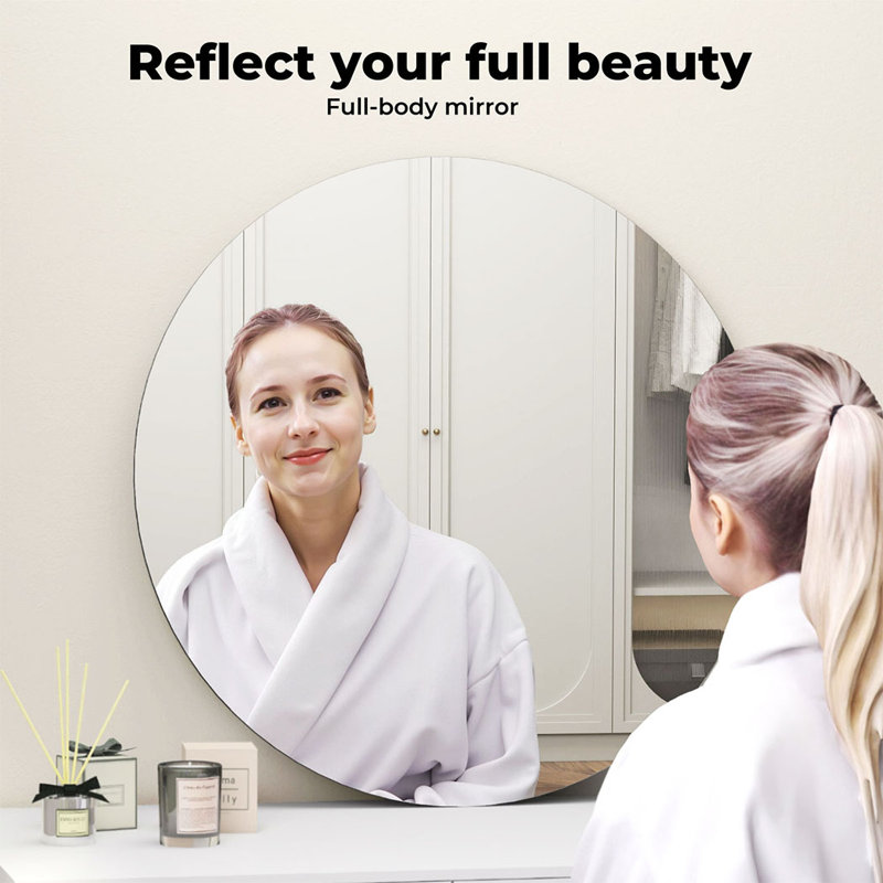 Aluminium Round Mirror