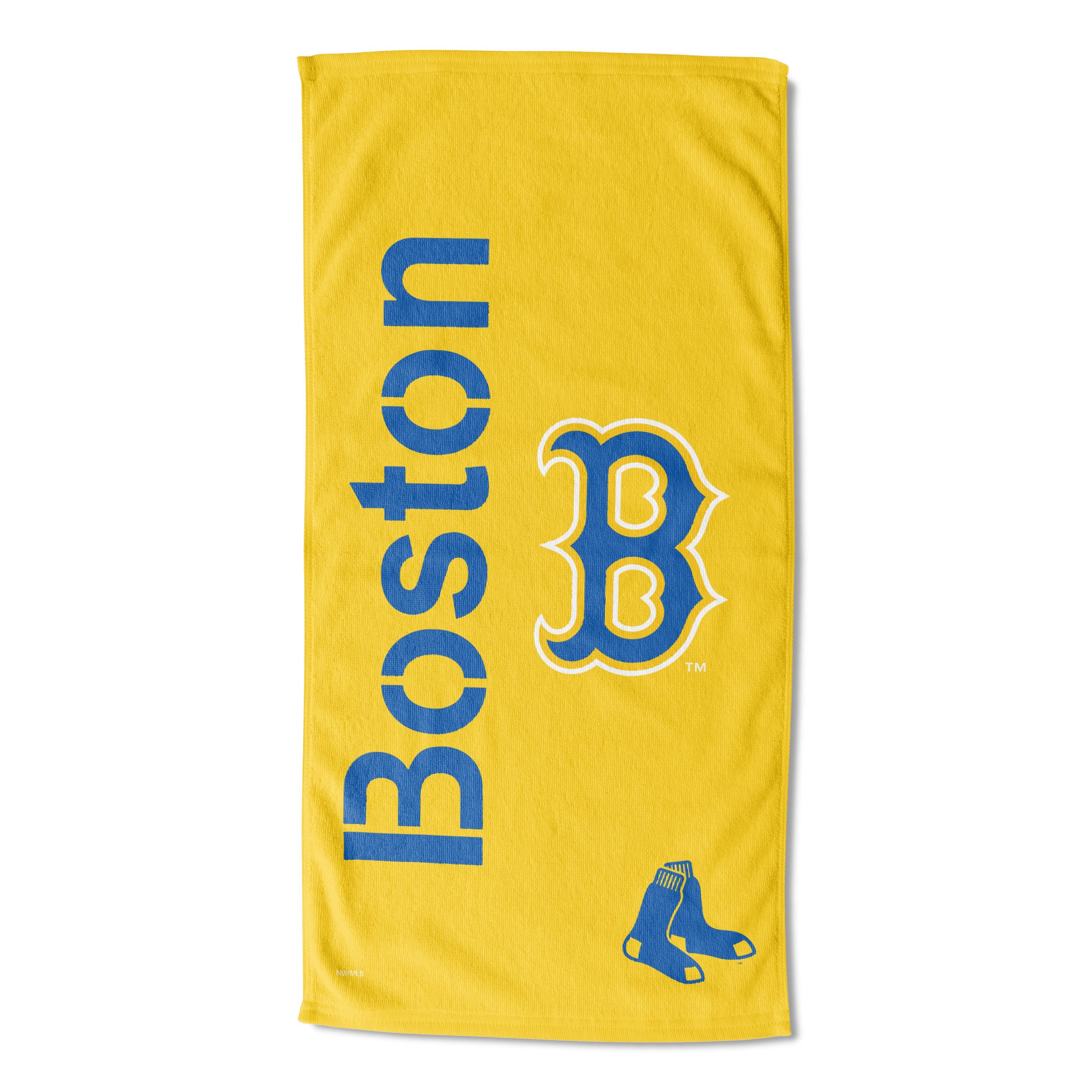 Northwest Licensed MLB Easy Roll Up Comfort Microfiber Beach Towel with  Built in Pillow (Boston Red Sox)