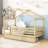 Velida Twin Daybed with Two Drawers-909876145-909805405
