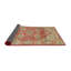 Tapis rouge/vert traditionnel-1813449623