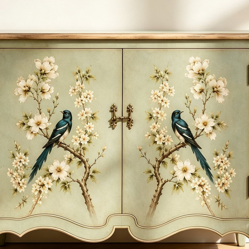 Modern American Style Entryway Storage Cabinet