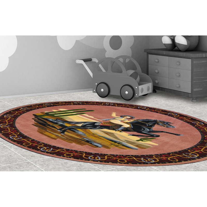 Indoor Rug, Round 5'4"