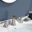 Robinet pour salle de bain à poignée double en acier inoxydable Topcraft-104659677