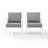 Mosier Powder Coated Steel Outdoor Lounge Chair-1635310798-1635310771