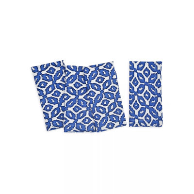 Abstract Linen Square Napkins