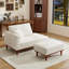 Chaise longue et tabouret rembourrés Finken-1079470197