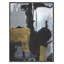 «24K Abstraction - Floater Frame», reproduction d'art sur toile-46817525-46817527