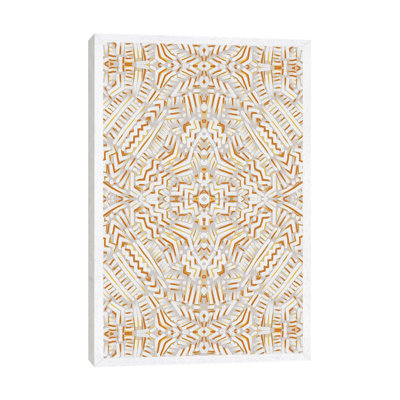 Clandestine Green Yellow by Jacqueline Maldonado - Print on Canvas