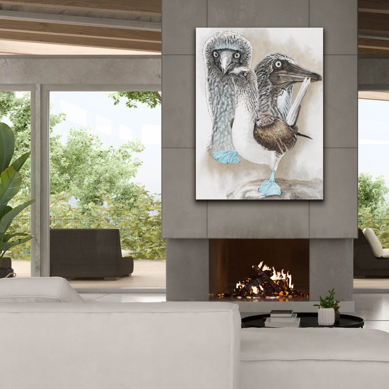 "Dapper" par Barbara Keith sur toile, H 54 po x l 40 po