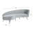Frankie 86 " Velvet Sofa-49391918