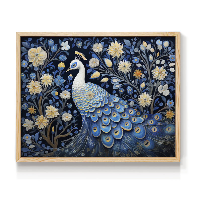«Chirstmas Art» - CECXCI - Reproduction encadrée - Restickable, H 22 po x l 28 po, Naturel