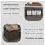 Bureau de direction moderne et luxueux brun et gris 78,74 "-129158729