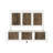 Farmhouse Wooden Platform Bed,Modern Platform Bed With Wooden Strip Stickers Decoration,Plywood Slats Support-124797452