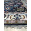 Tapis traditionnel en laine noué à la main gris anthracite
