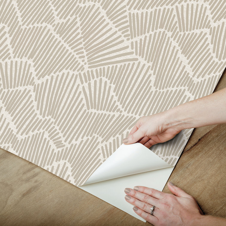 Adames Peel & Stick Geometric Wallpaper & Reviews | Joss & Main