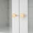 Modern High Freestanding Tall Bathroom Cabinet With 2 Adjustable Shelves, 3 Drawers, Soft Close Glass Doors – Ideal For Bathroom, Living Room, Kitchen Storage-204068730