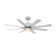 Renegade 8 - Blade Outdoor / Indoor Smart Ceiling Fan with Remote Control and LED Light Kit Included, Works With Alexa and iOS or Android App