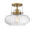 Deebora Glass Semi Flush Mount-1917301325