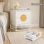 48 cm W Bedside Table
