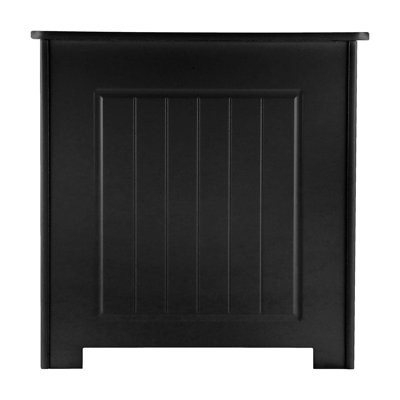 Solid + Manufactured Wood Laundry Room Organiser