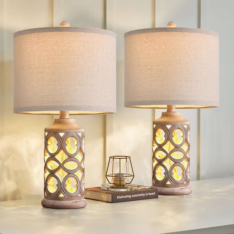 Corinna Resin Table Lamp
