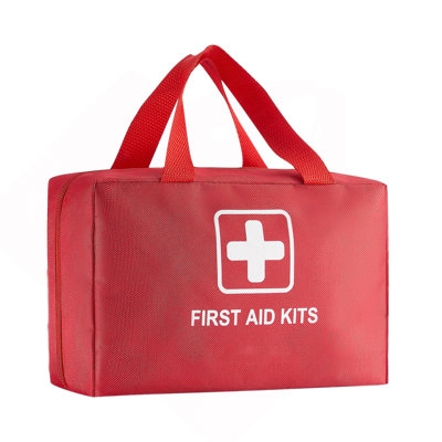 First Aid Kit 500 Pieces Large Survival Bag Emergency Medical Supplies Home Car