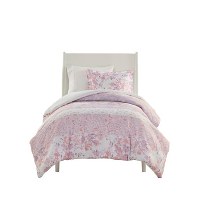 Floral Paisley Duvet Cover Set Full/Queen