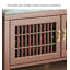 Banc de rangement en bois massif Traditional