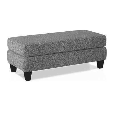 Repose-pieds pouf en chenille 1pc