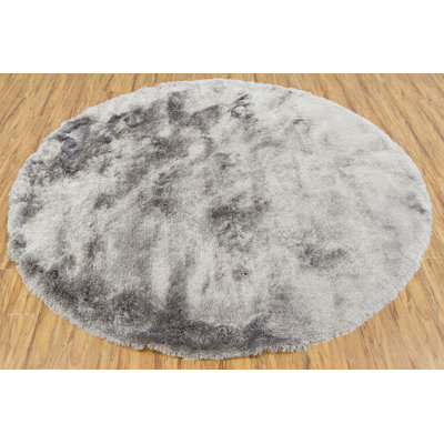 Tapis zone grise contemporaine shaylene texture