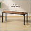 Desktop Desk Metal Legs Computer Desk Home Office Sturdy Practical-121094449
