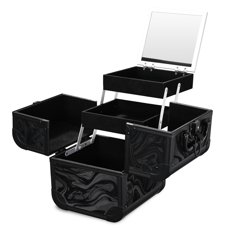 Organisateur de maquillage Byootique Mercer41, Noir, noir, noir, noir