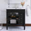 24" Freestanding Single Bathroom Vanity With White Ceramic Integrated Top-323362538