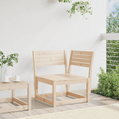 Vanita Wood Outdoor Lounge Chair
