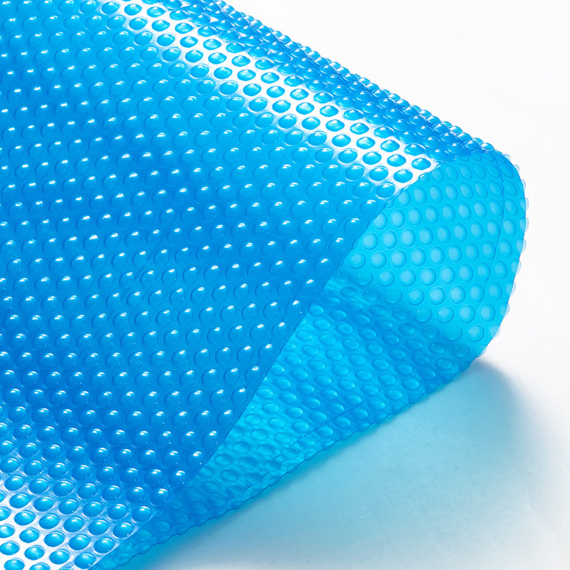 VEVOR Blue Rectangular 24x12 ft Solar Pool Cover Blanket