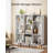 Samier 42.45" H x 39.4" W Wood Cube Bookcase Vertical Book Rack Library Shelves-839710006