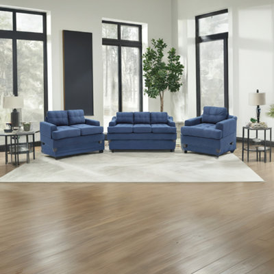 Sedef 3pc Living Room Set