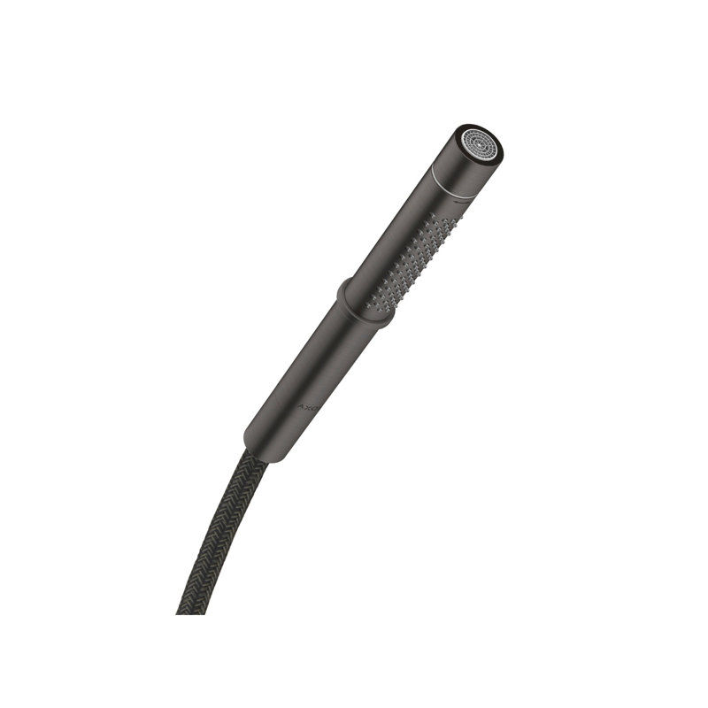 AXOR ShowerComposition Handshower, 2.5 gpm in Chrome, Brushed Black Chrome, 1.75 GPM