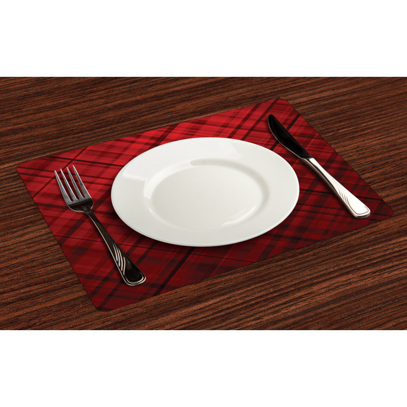 Jain Scottish Kilt Pattern Placemat