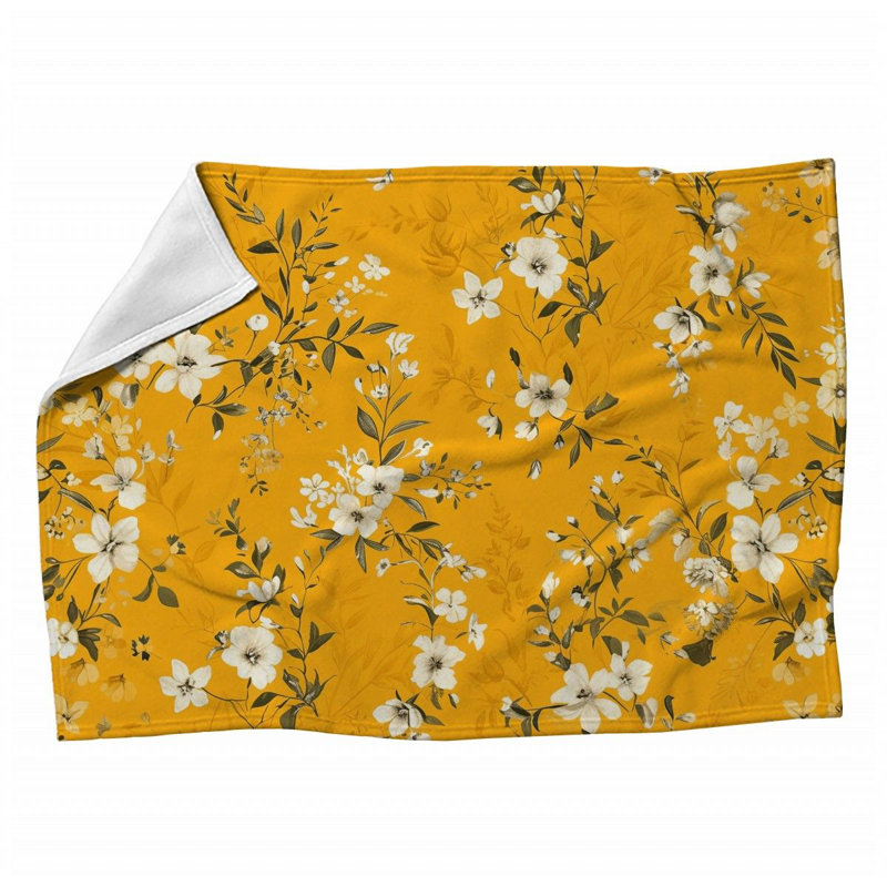 Jeté Floral, L 60 po x L 80 po