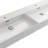 BOCCHI Milano 18.5'' Fireclay Rectangular Bathroom Sink with Overflow-90558894
