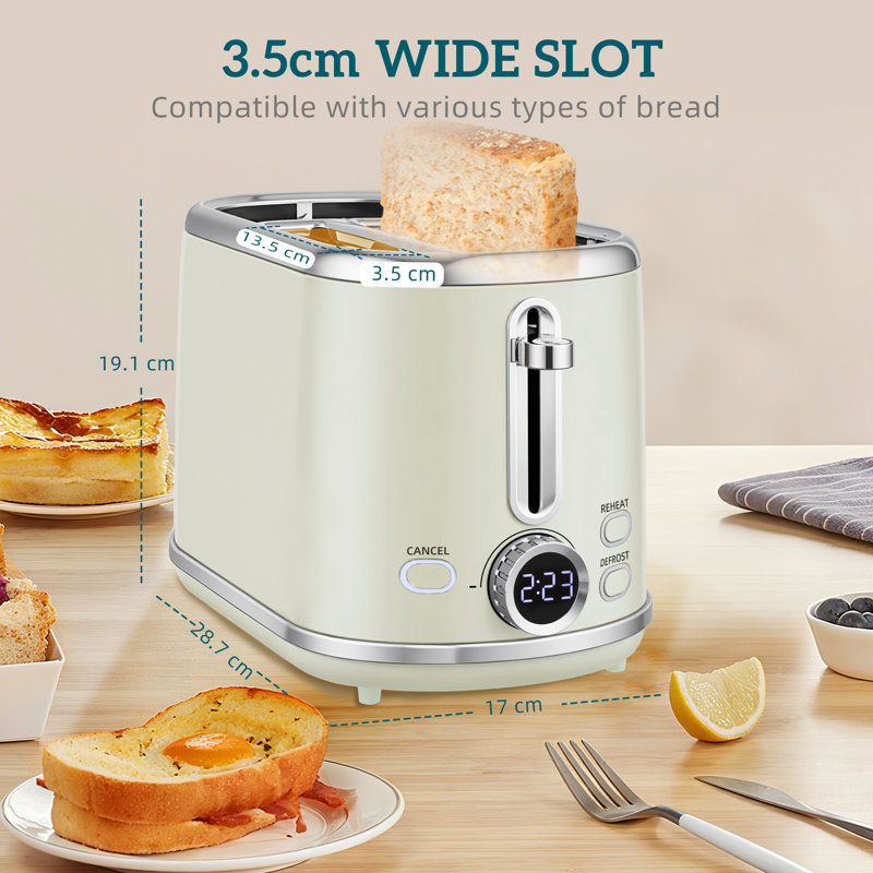 Kettle and Toaster Set, Grey/Silver